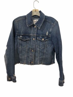 Hollister Cropped Denim Jacket